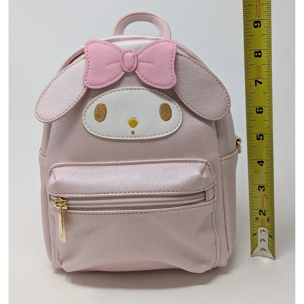 Sanrio Smiles My Melody Mini Backpack Bag Purse Pink Kawaii 2024 JAPAN - NWT